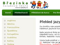 náhled návrhu webu e-Jazyky.cz